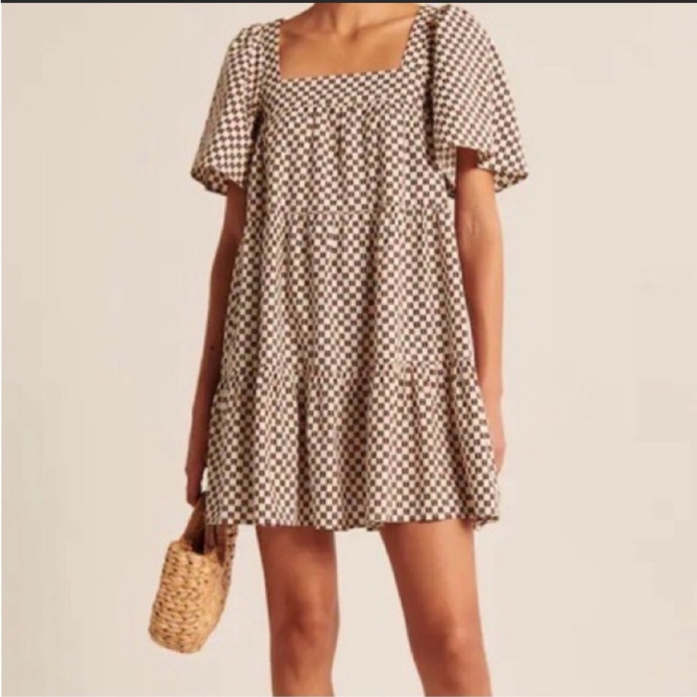 Abercrombie Angel Sleeve Trapeze Mini